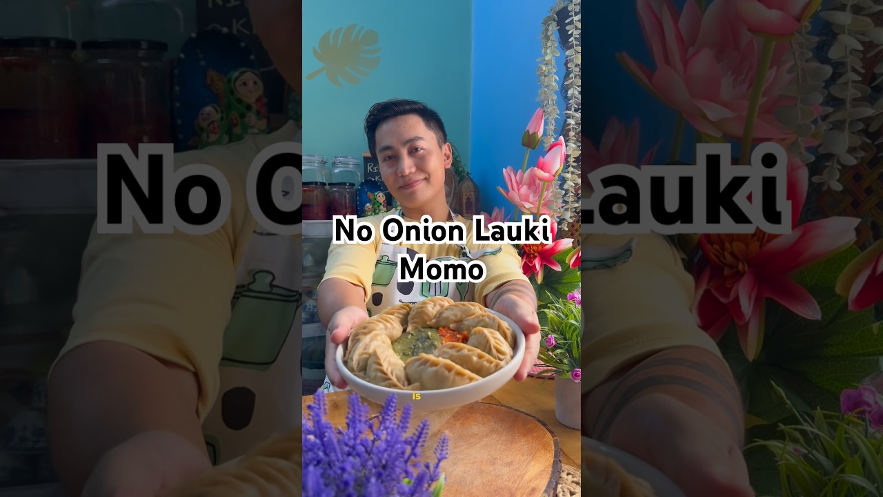 No Onion No Garlic Lauki la Atta Momo Recipe || Epi 20 || How to Make Momo #momos #shorts #yshorts