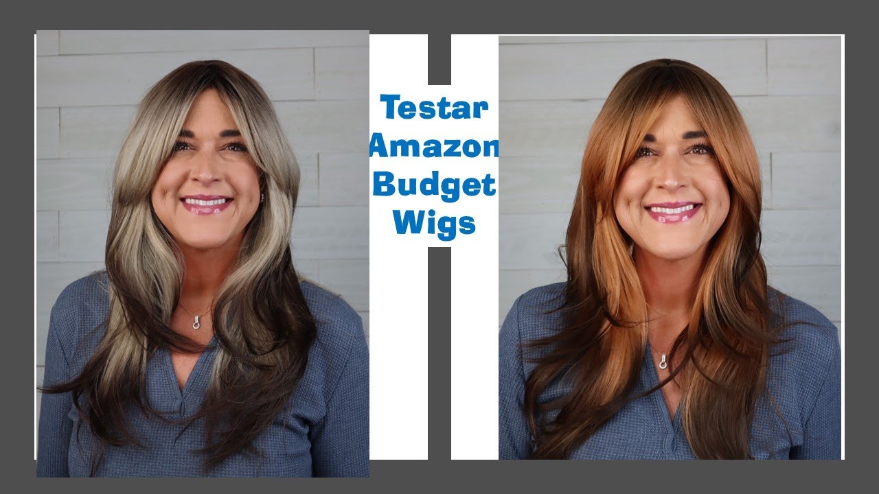 SUPER BUDGET SYNTHETIC WIGS | Testar wigs from Amazon | Wig review for tight budgets