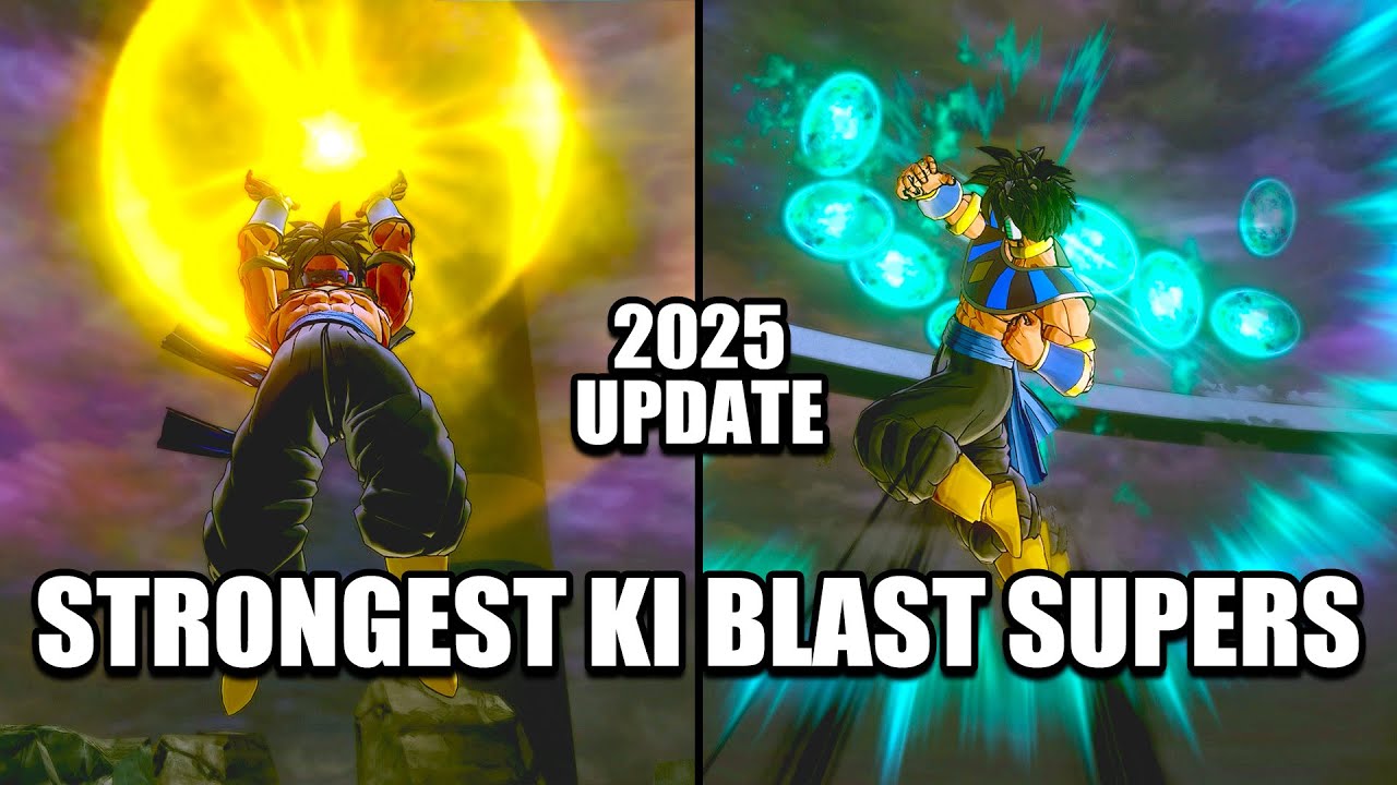 TOP 30 STRONGEST KI BLAST SUPERS IN DRAGON BALL XENOVERSE 2