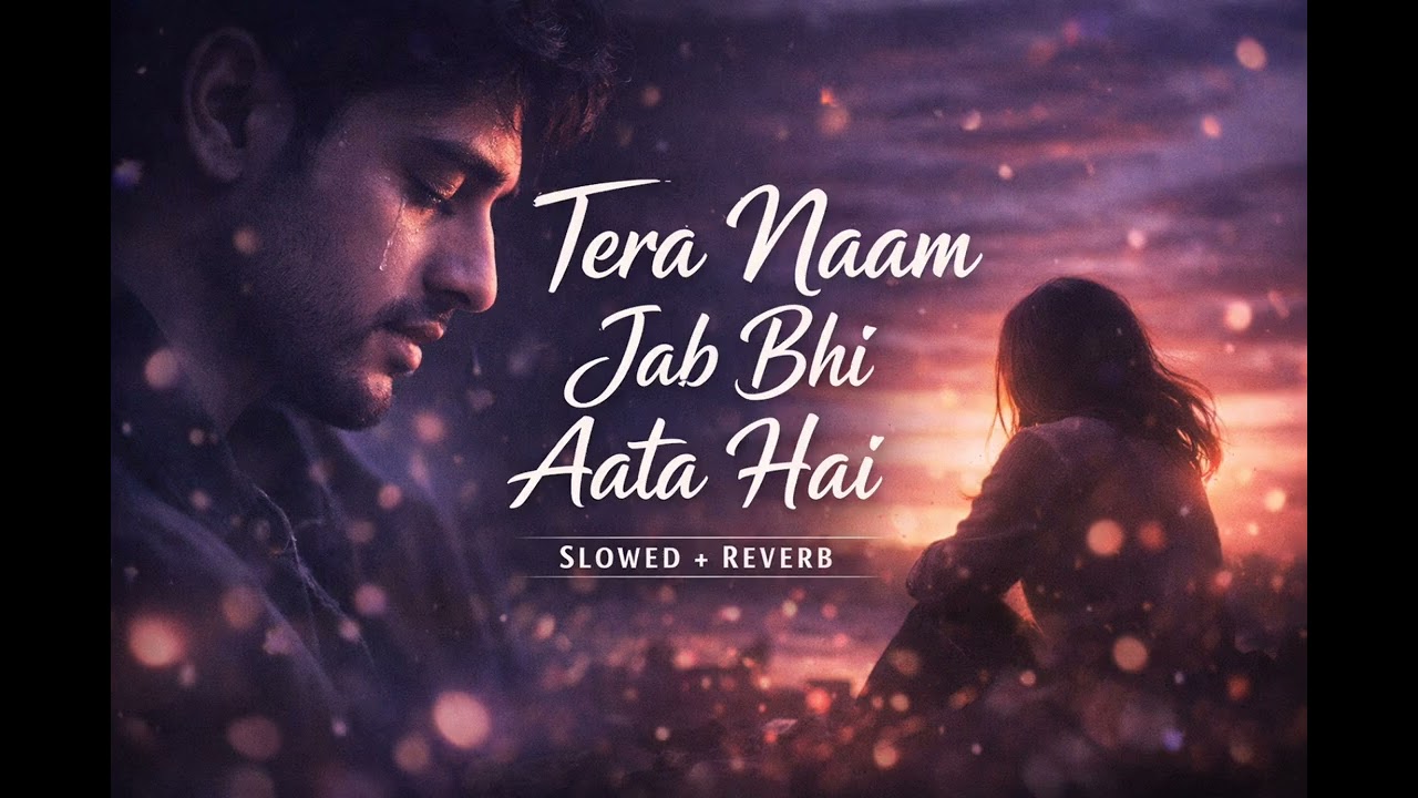 Tera Naam jab bhi aata hai #slowed reverb emotional song 😭#1million target 🎯