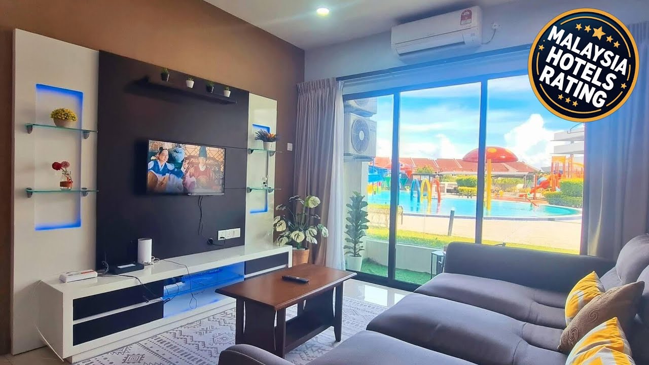 GroundFloor PoolSide@Manhattan Waterpark KING | Ipoh, Malaysia | Hotel Review 🛏️