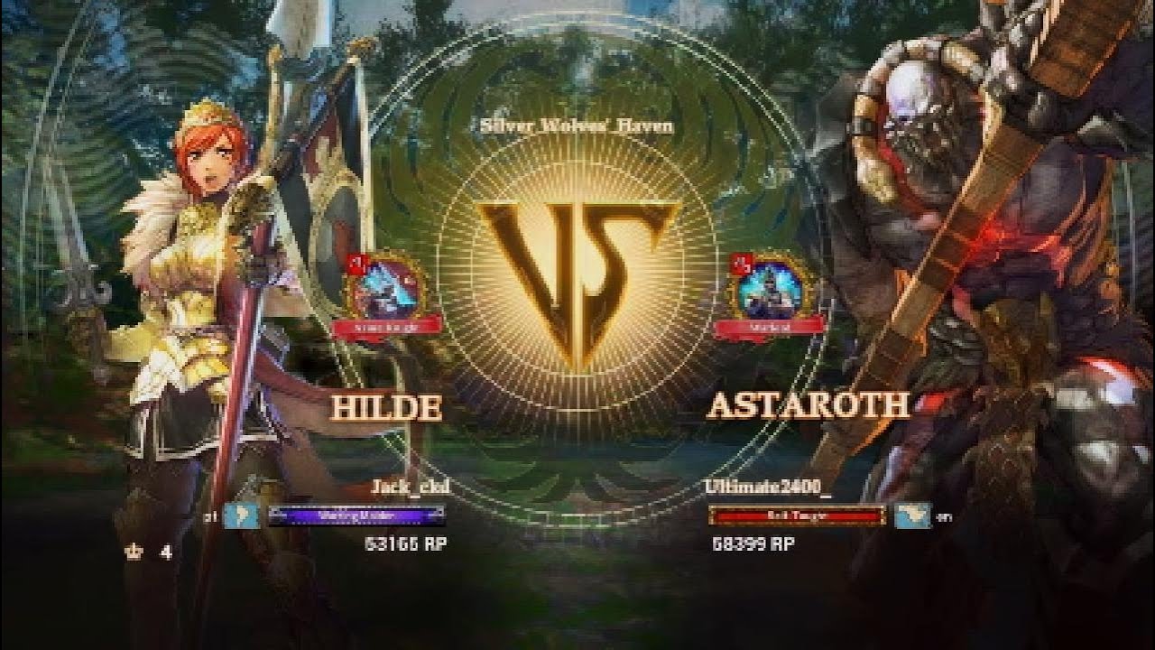 Soul Calibur 6: Ranked Match 536 (Jack_ckd VS Astaroth)