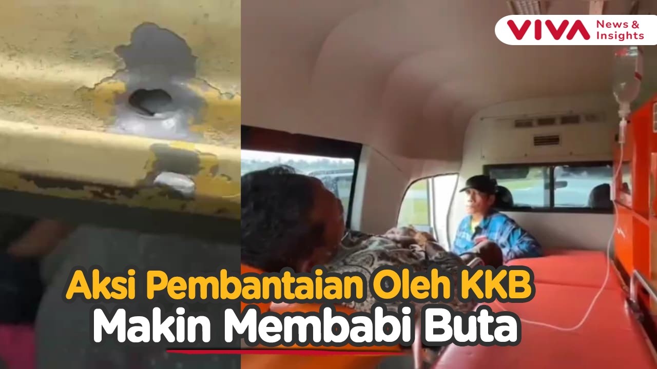 KEJI! KKB Tembak Sopir Tangki Air Bersih