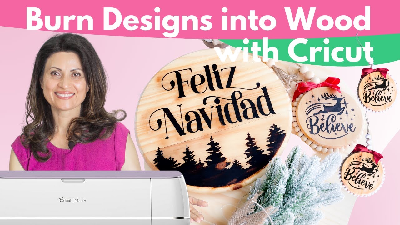 How to Burn Designs into Wood with Cricut | Wood Burning without Laser Machine