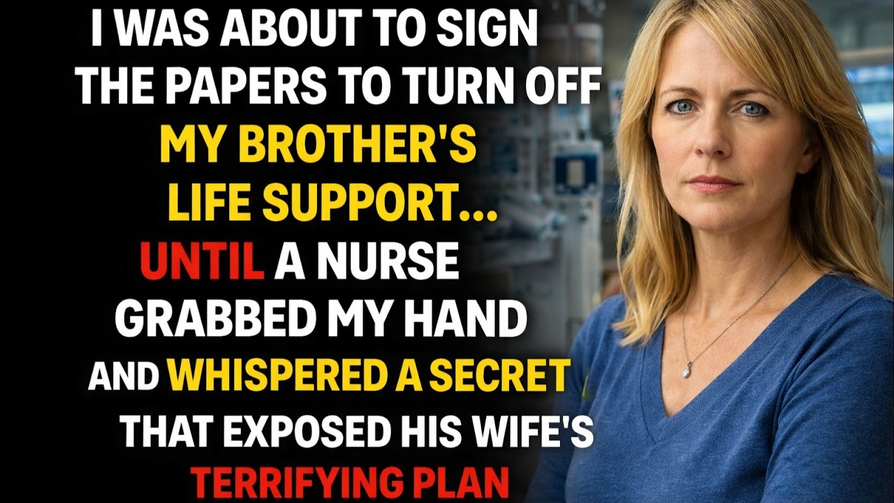 I Was About to Turn Off My Brother’s Life Support—Until a Nurse Stopped His Wife’s Secret
