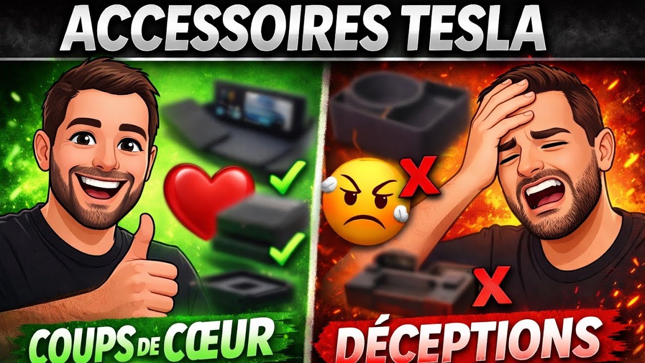 ⛔N’achetez PAS ces accessoires Tesla ! ✅Top et flop sur mon model Y Juniper : mon retour sans filtre