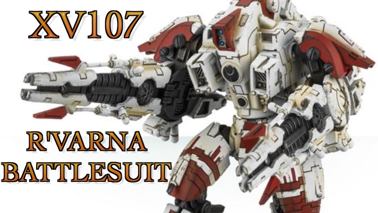 40 Facts & Lore on Tau Battlesuits: XV107 R'Varna Warhammer 40K