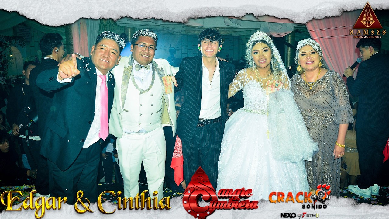 SANGRE CUMBIERA - EN VIVO (NUESTRA BODA EDGAR & CINTHIA)