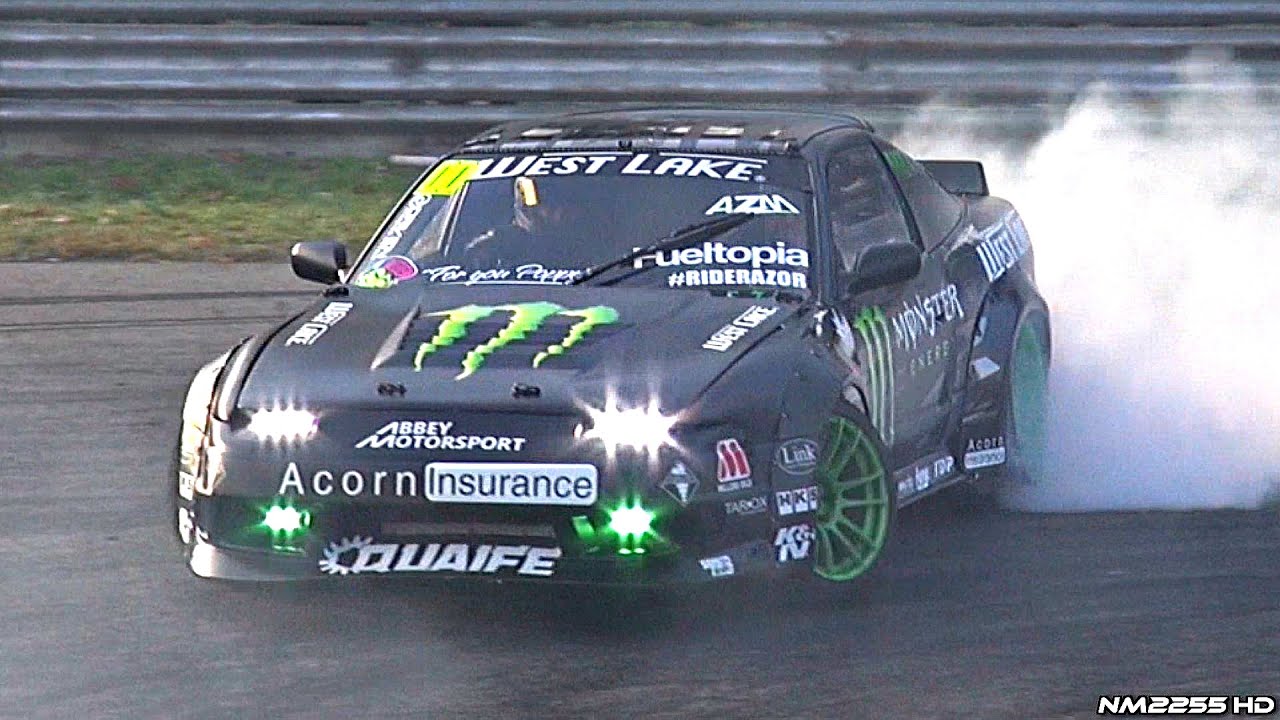 500+HP Nissan 200SX EPIC Turbo Flutter Sounds - Burnouts, Drifts & More!