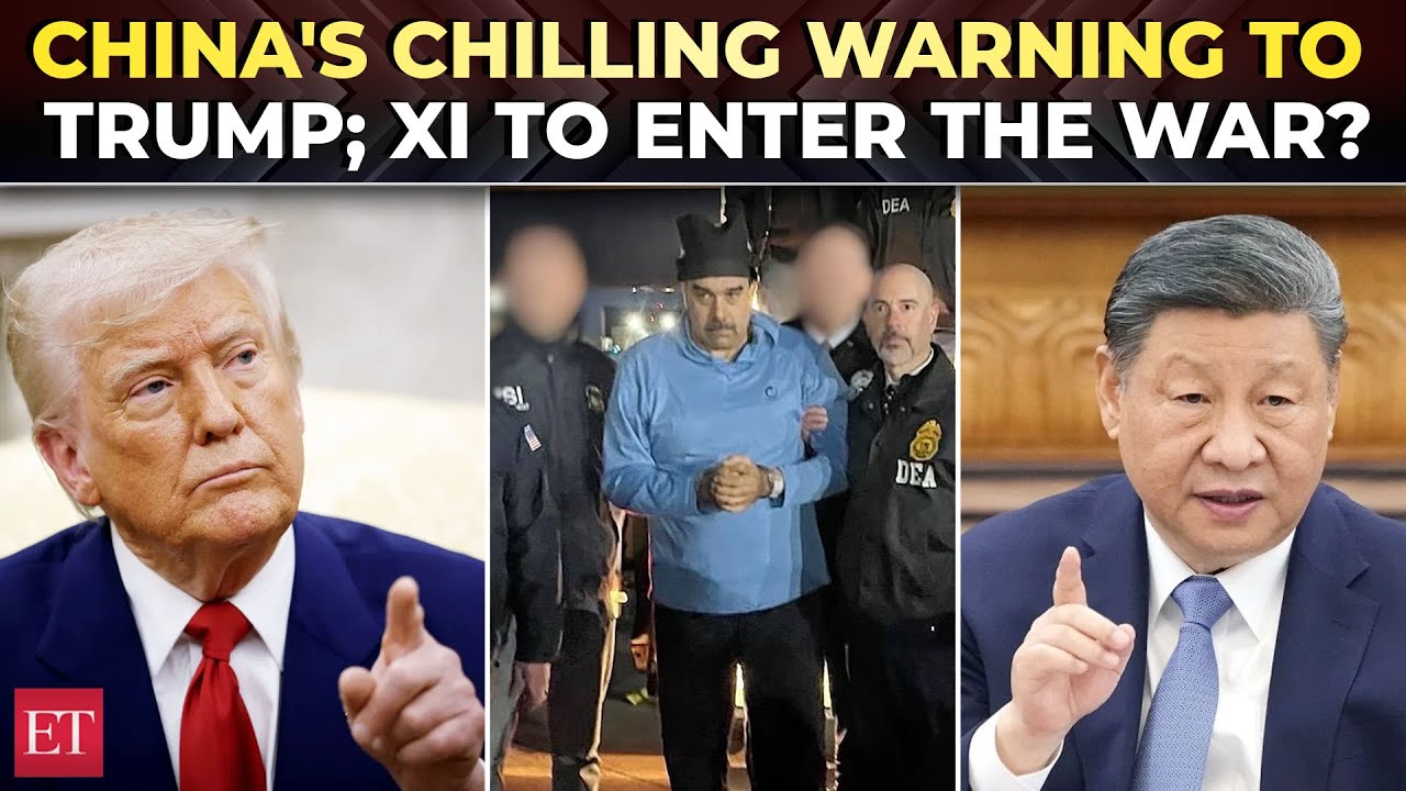 'Release Maduro, wife at once': China blasts Trump's 'illegal act' of arresting Venezuelan President