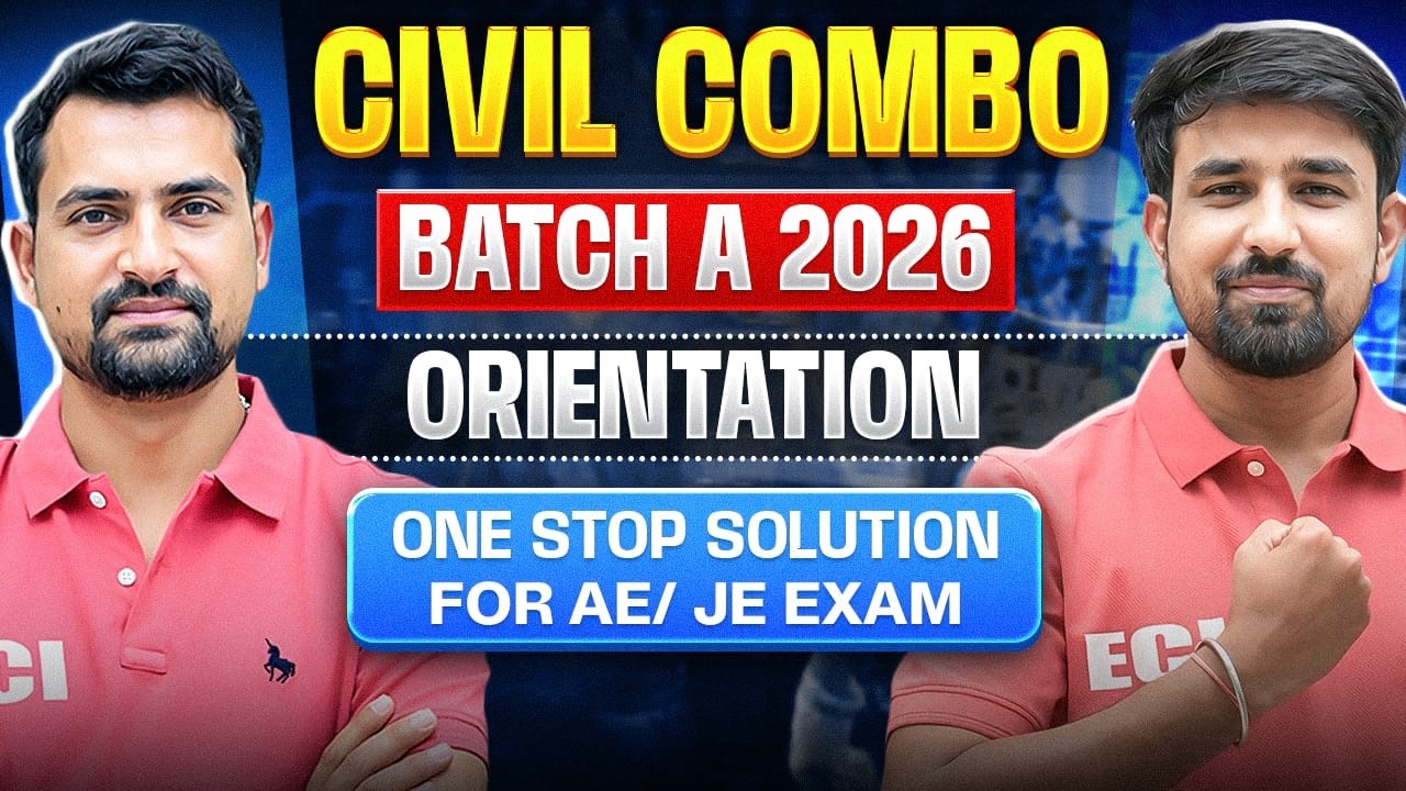 BATCH ORIENTATION  | COMBO BATCH -A | CIVIL ENGINEERING🔥 |   #rrbje #rrbalp #sscje #upsssc #jkssbje
