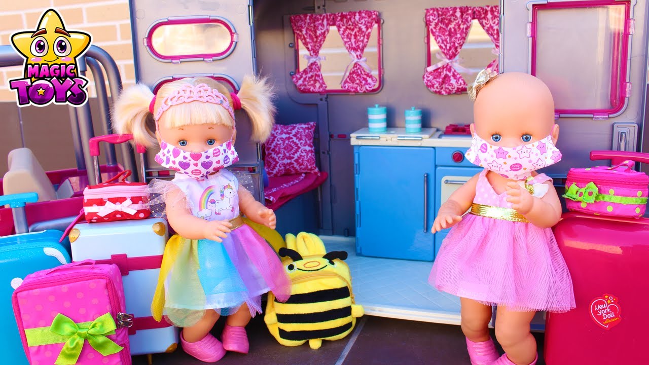 VACACIONES después de CUARENTENA Nenuco HERMANITAS TRAVIESAS preparan MALETAS para VIAJE en Caravana