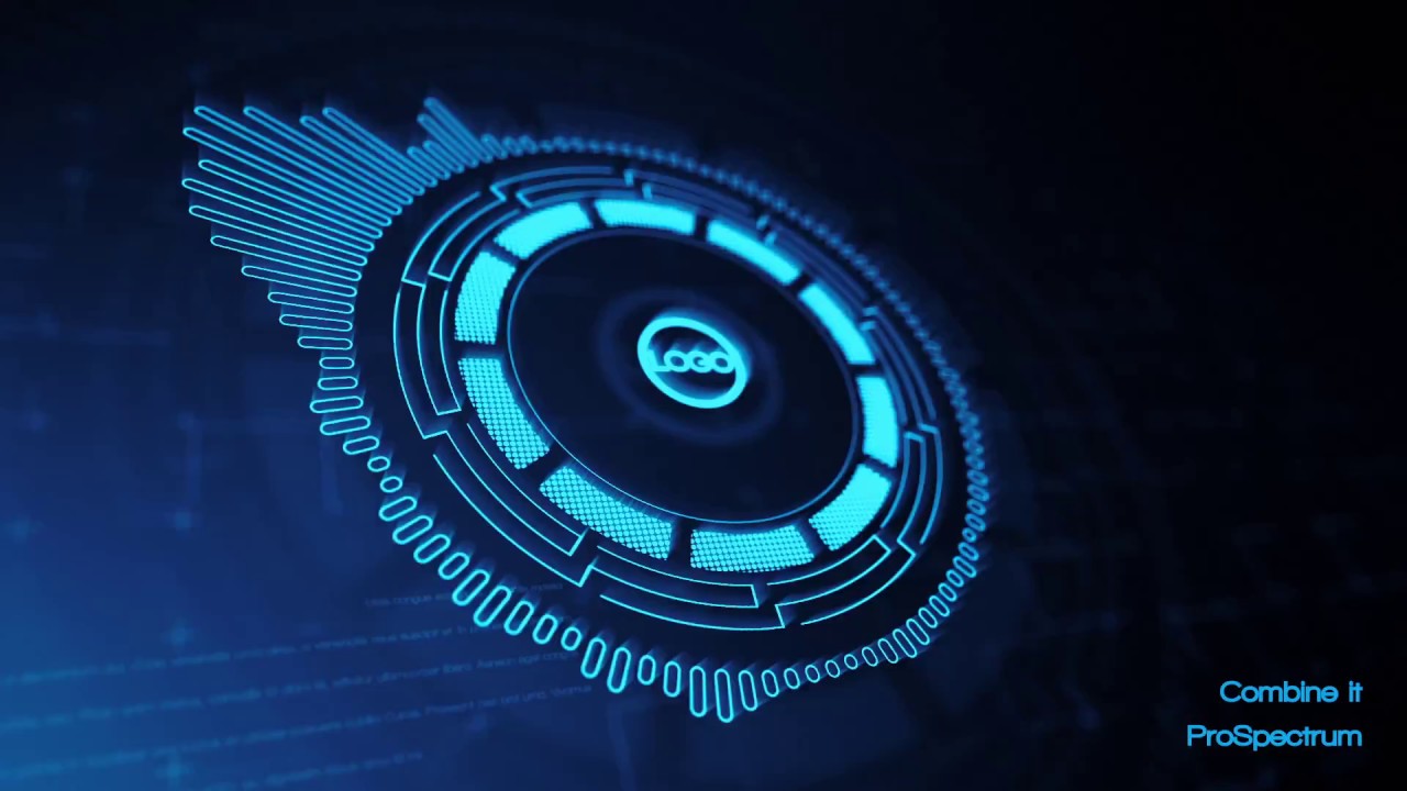 HUD Audio Spectrum Music Visualizer - After Effects Audio Spectrum Template