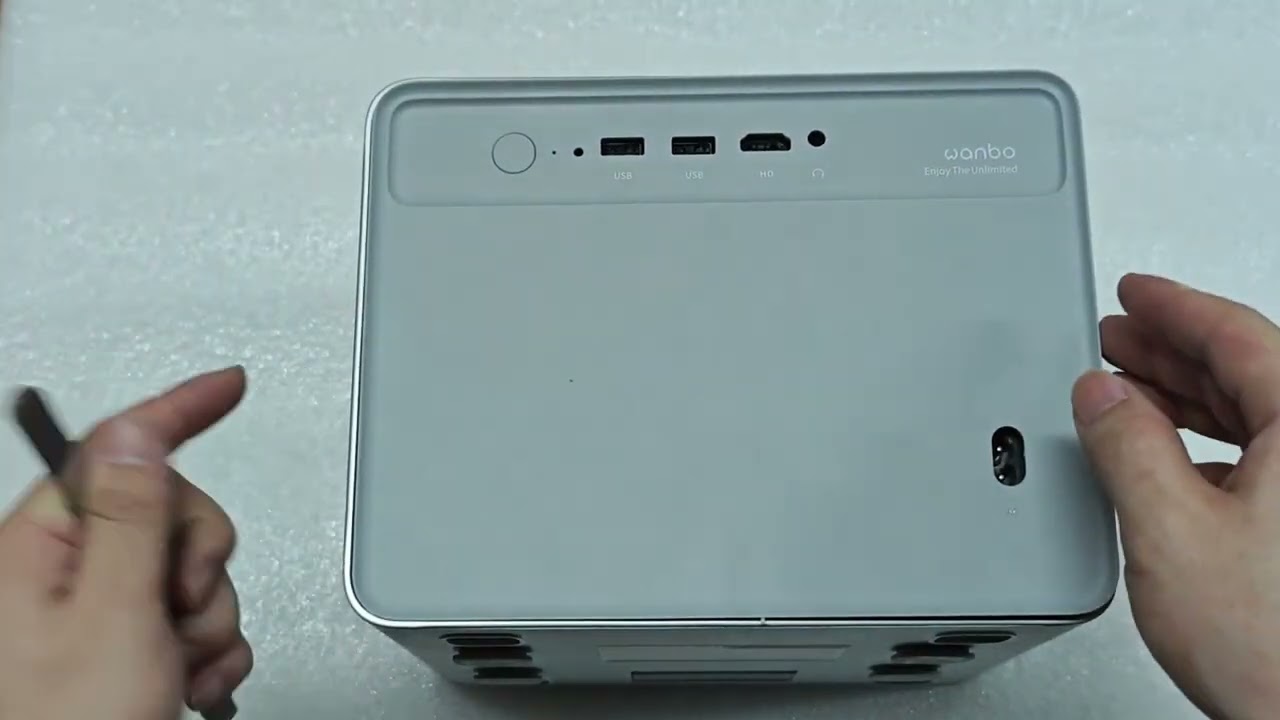 Cómo desarmar desmontar el proyector wanbo Davinci 1 pro para cambiar filtro polarizador