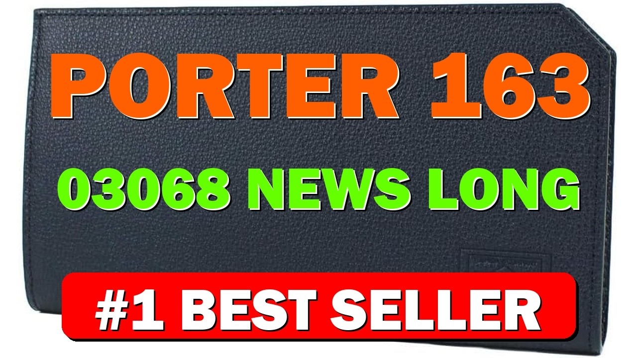 Porter 163 03068 News Long Wallet dark navy (50) - B07RVMHJ7W