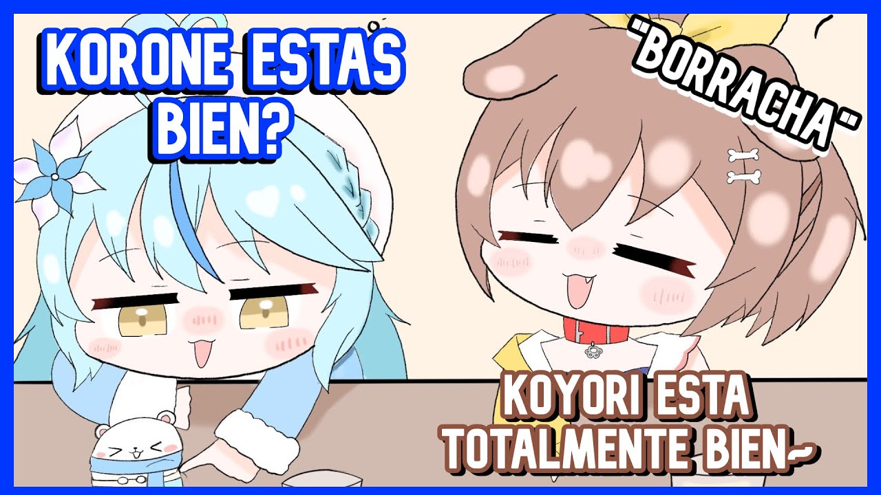 Una Korone Muy Borracha Se Queda Dormida En La Fiesta De Cumpleaños De Lamy [Hololive Sub Español]