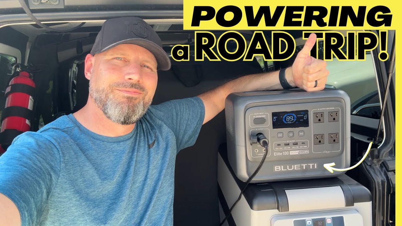 Testing the BLUETTI Elite 100 V2 - Mohican Hiking and Jeeping!!