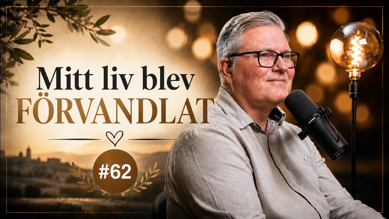 Mitt liv blev förvandlat - 15 min spontan lovsång & tillbedjan med Psalmist Stefan Jernsand (#62)