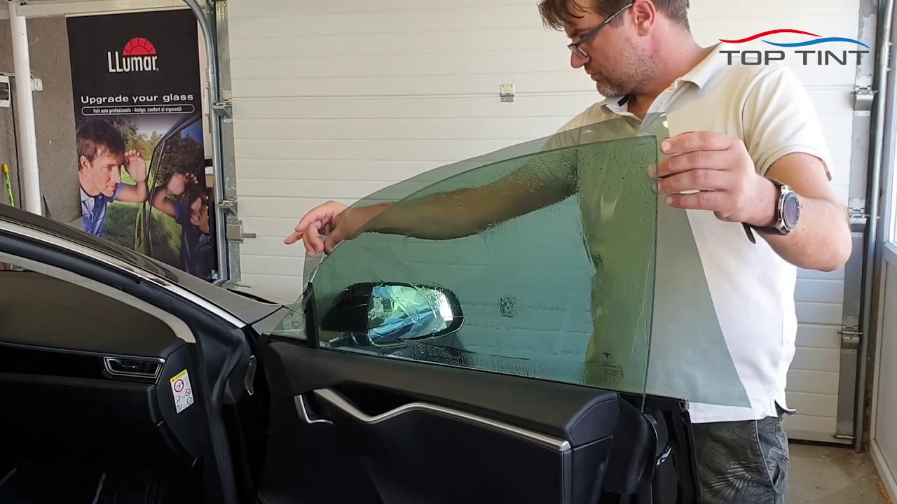 Folie auto NanoCeramica LLumar InfraRedX - Tesla