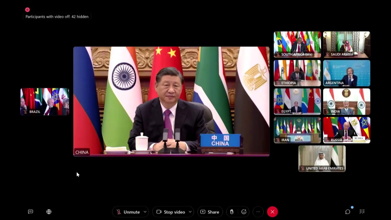 BRICS LEADERS EXTRAORDINARY SUMMIT ON THE SITUATION IN THE MIDDLE EAST| PresidencyZA