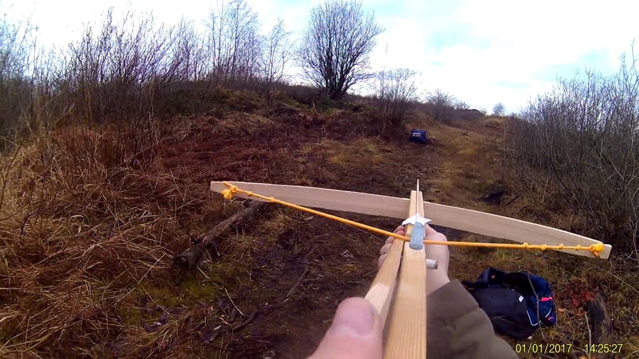 primitive (hmong) crossbow/ арбалет выживания