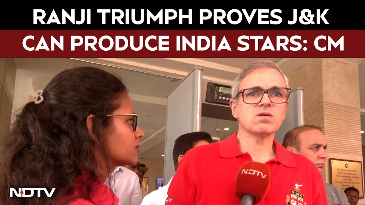 J&K News | Ranji Triumph Proves J&K Can Produce India Stars: Omar Abdullah To NDTV