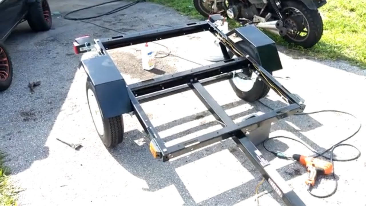 ironton 40in x 48in utility trailer kit assembly