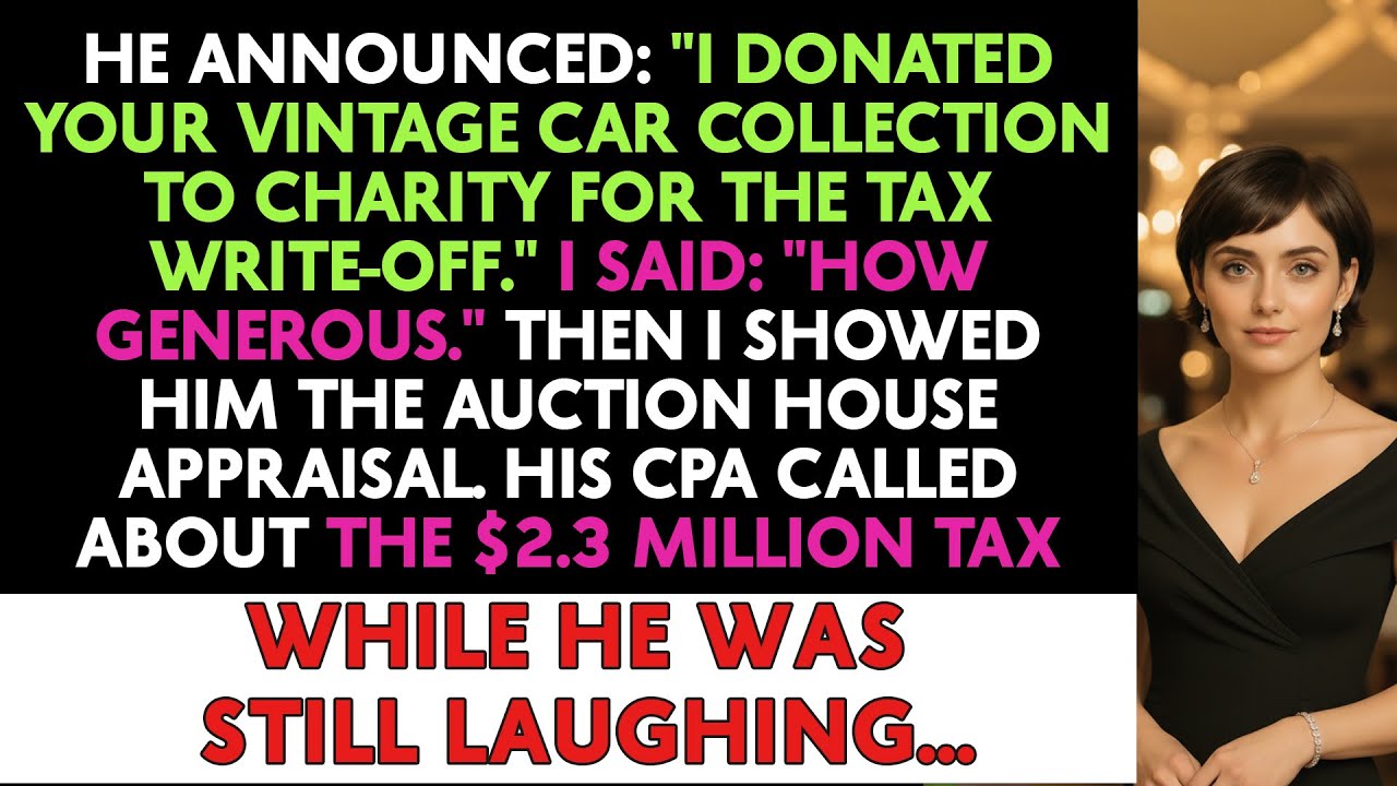 He Announced: 