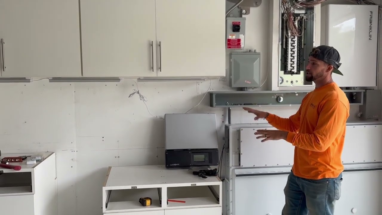 Franklin Battery on Separate Solar Systems And a Custom Install
