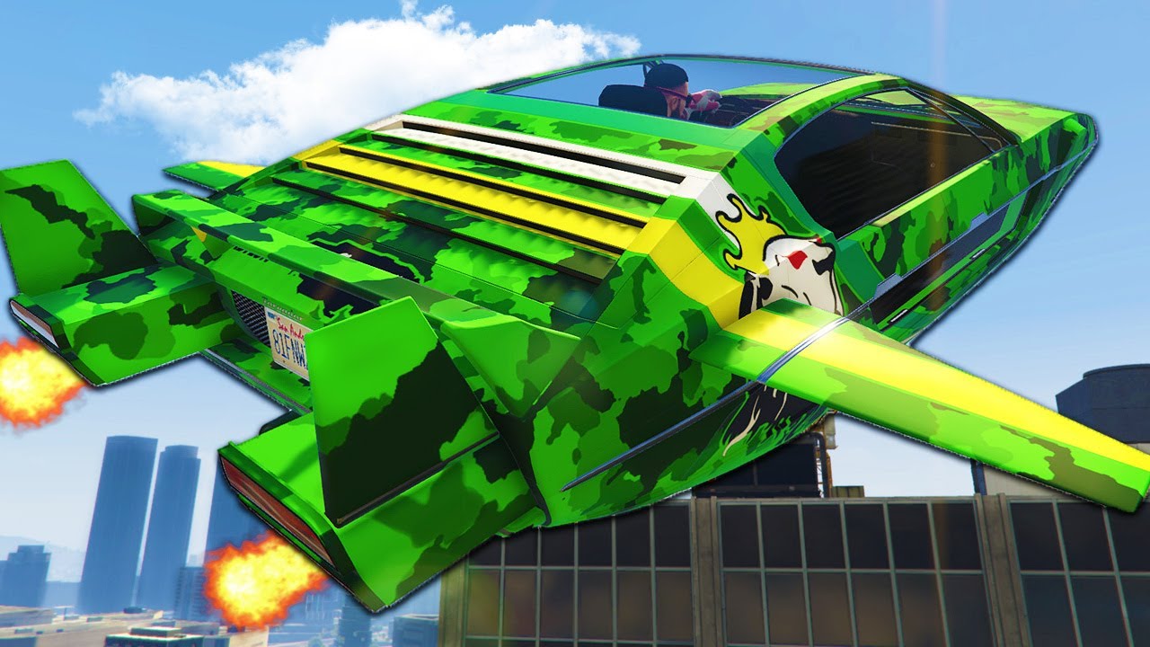 У меня новая летающая подводная лодка — GTA Online