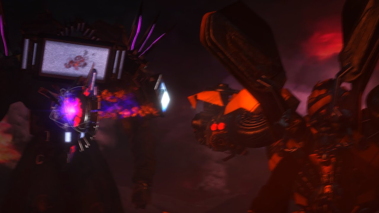 What if Skibidi Toilets fight Transformer [Fanmade]