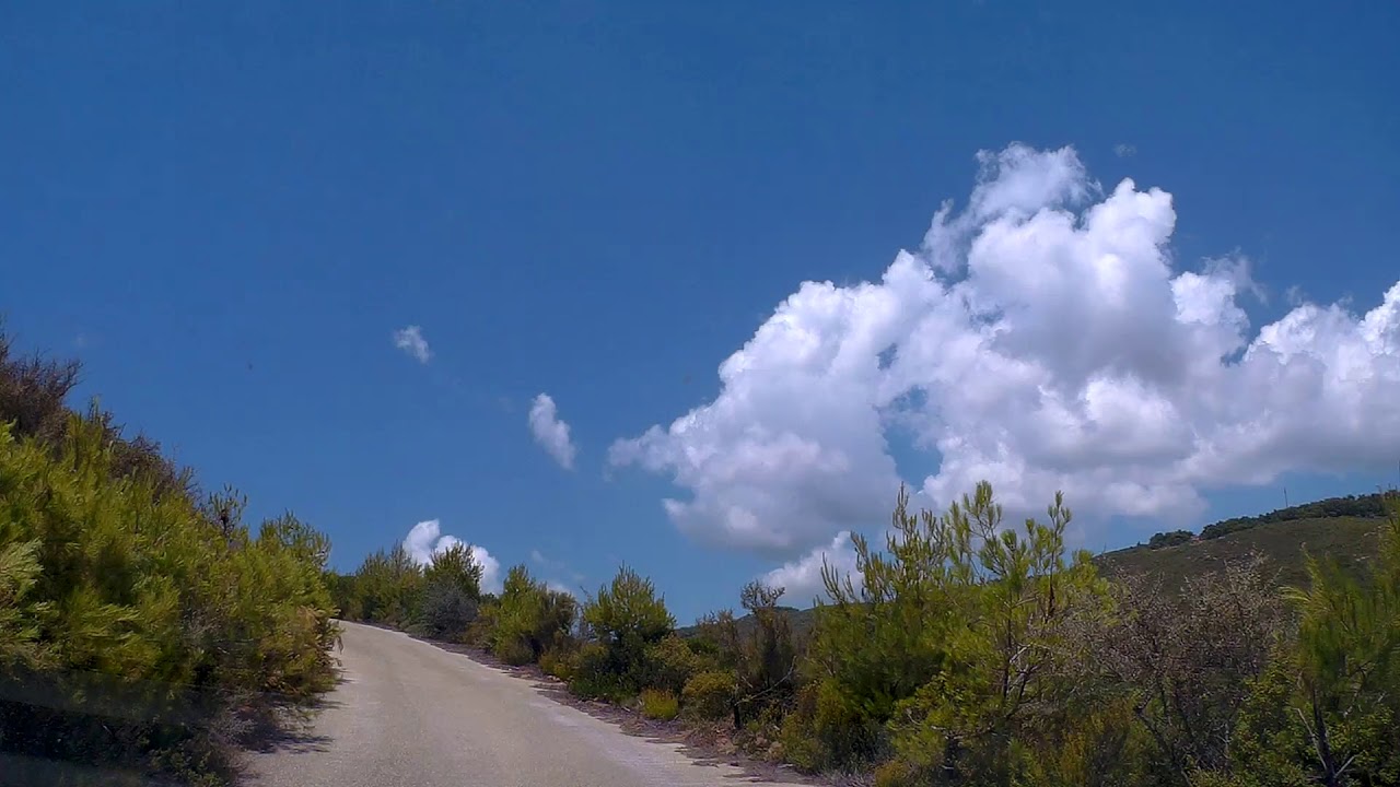 Driving to Plakaki rocks, Zakynthos