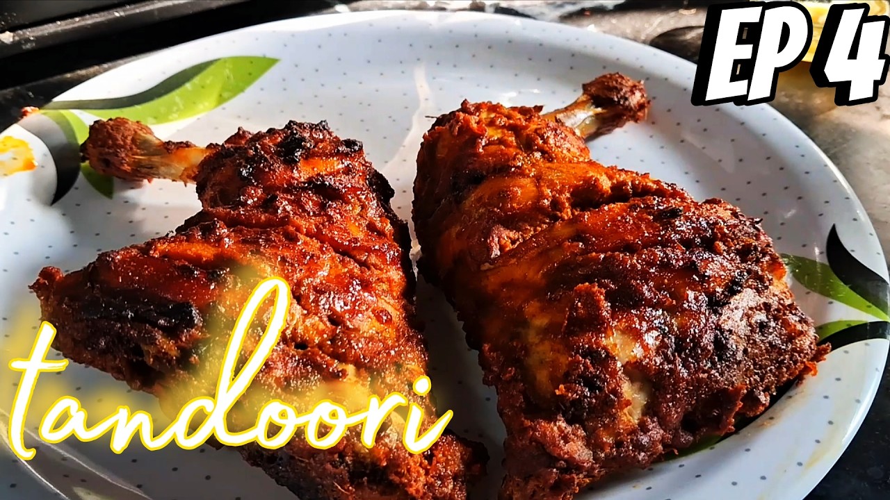 Homemade Tandoori chicken 🐔 😋