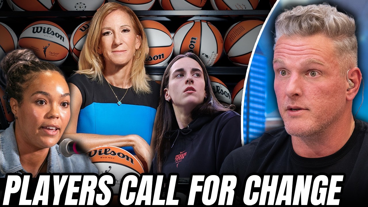Napheesa Collier, Caitlyn Clark BURY WNBA Commissioner; Pressure For Resignation | Pat McAfee Show