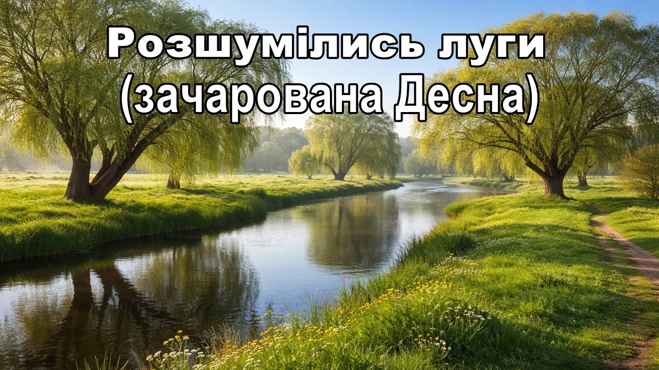 Розшумілись луги (зачарована Десна) - гурт Полуниця