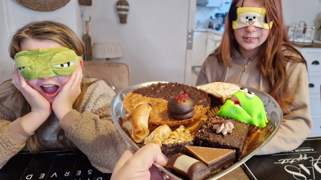 TASTE TEST MED KAGER🍩🍪🍰🧁🥧HVEM VINDER 50 KR 😀