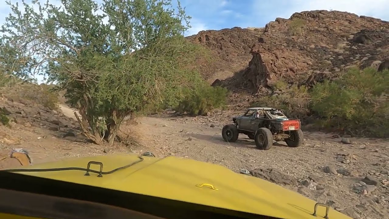 Launch pad on Presidents Choice trail Parker AZ, Desert Splash 2023