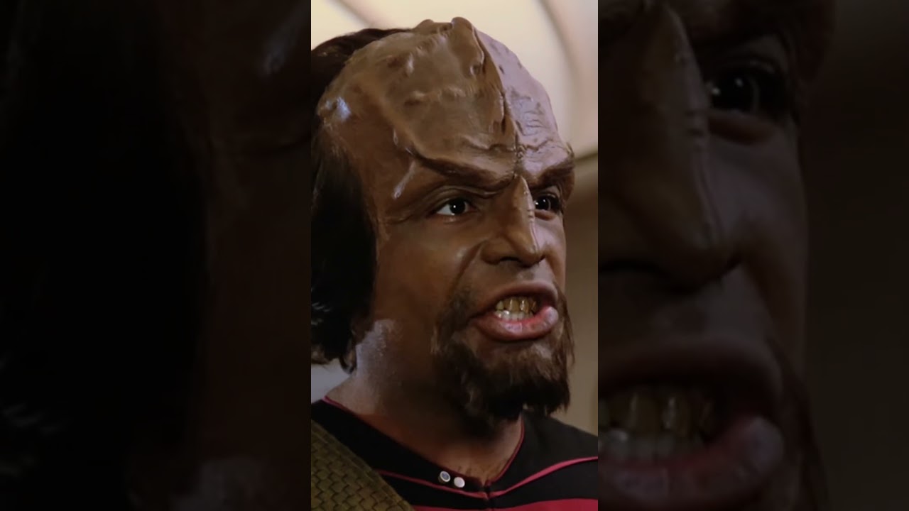 Why Worf Sounds So Different in Real Life #shorts #StarTrek #Worf #VoiceActing #FunFacts #didyouknow