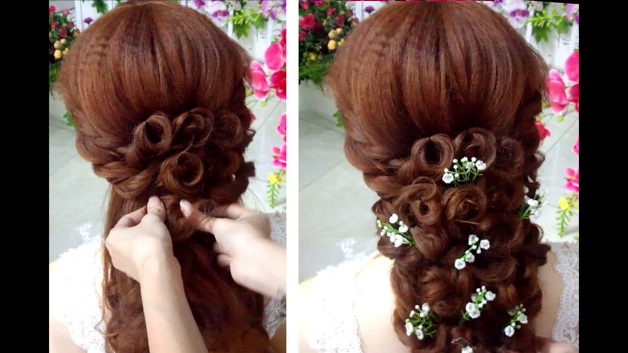Hướng dẫn bới tóc cô dâu nhẹ nhàng quyến rũ