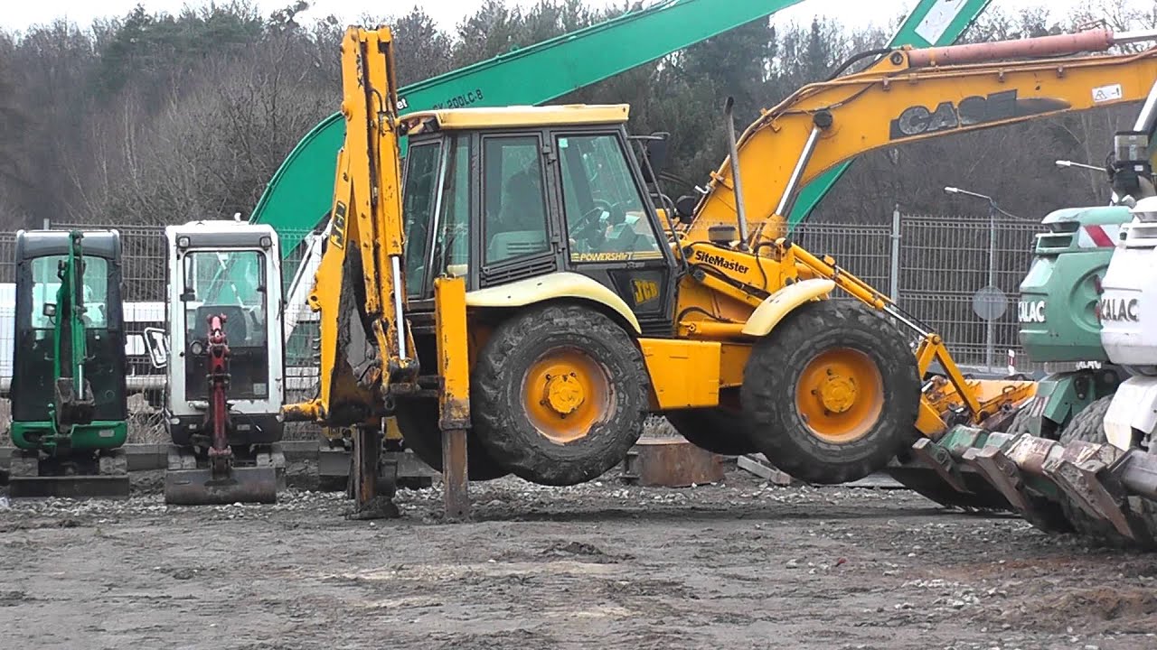 JCB 4CX 1995 WWW KMRENT PL KM MASZYNY BUDOWLANE MILICZ +48 663560322