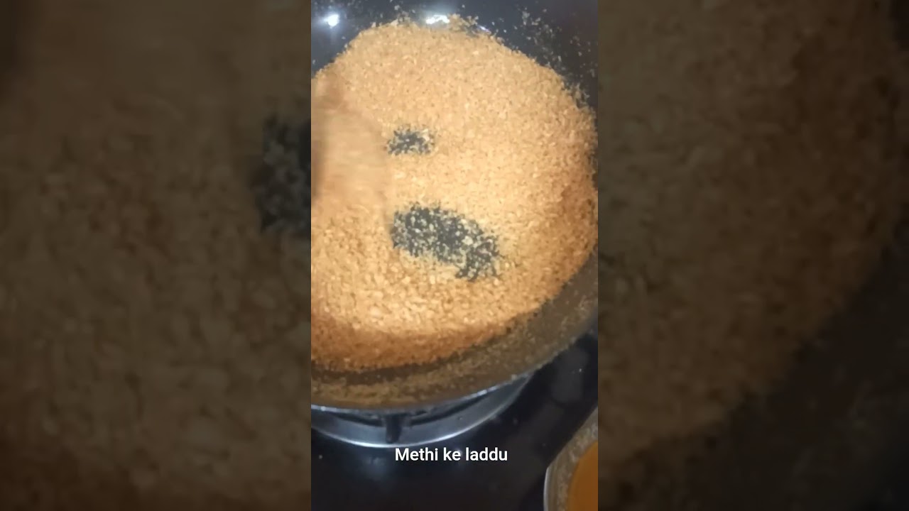 Methi laddu recipe 