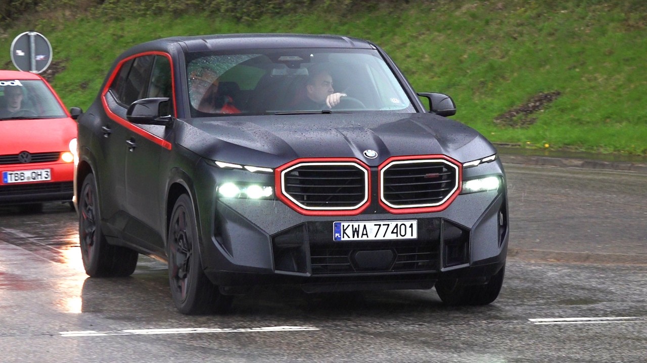 BMW XM Red Label - Revs, Launch Controls & Exhaust Sounds!