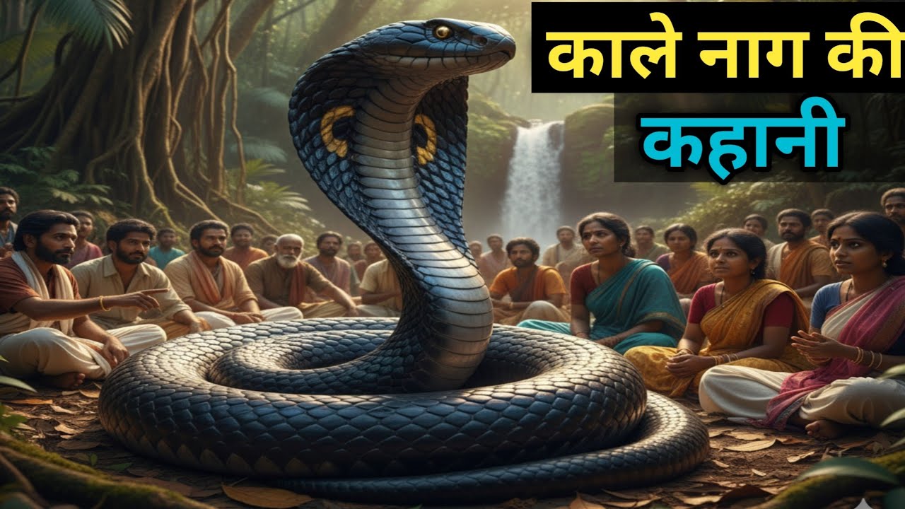 जंगल के विषैले सांप की कहानी 🐍|| Kala Naag Ki Story|| Dark Snake Story 