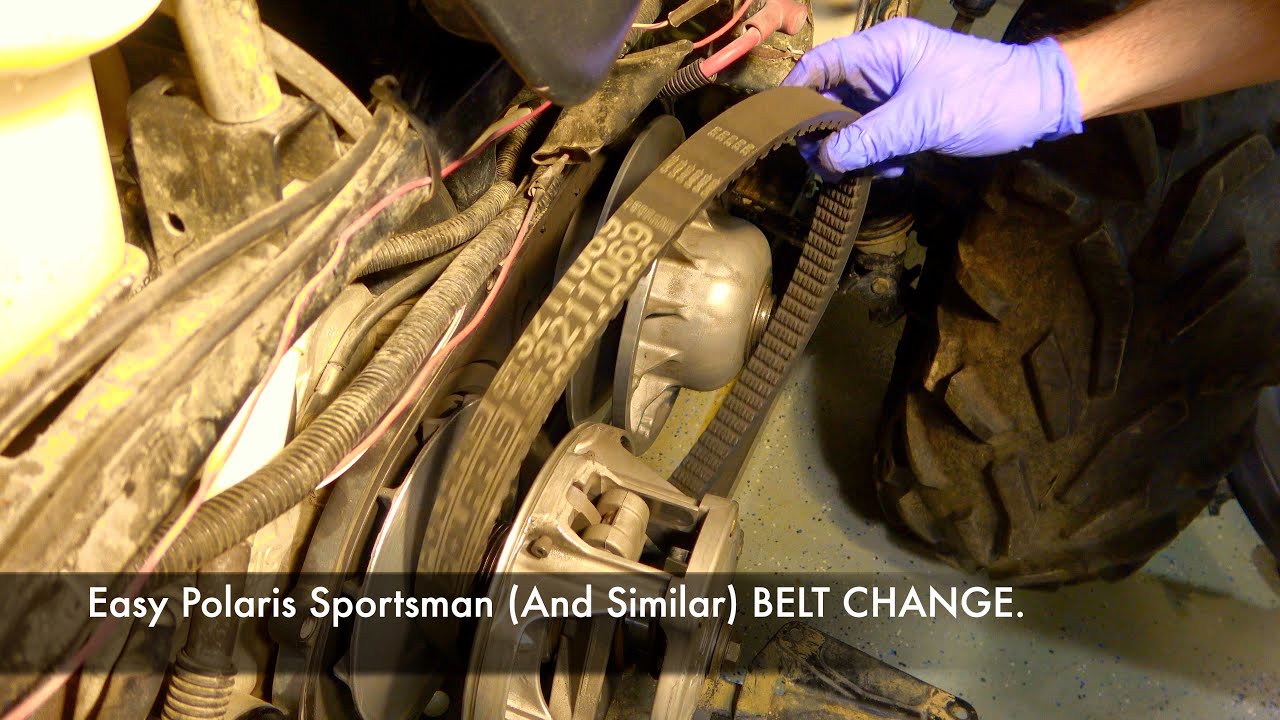 Easy Polaris Sportsman (And Similar) BELT CHANGE