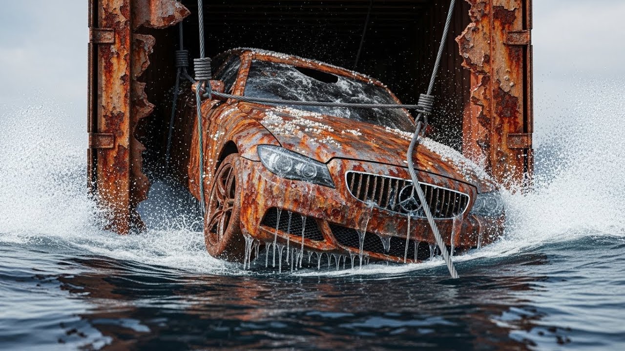 This Abandoned Rolls-Royce Was Left Under the Ocean for Years… We Finally Brought It Back