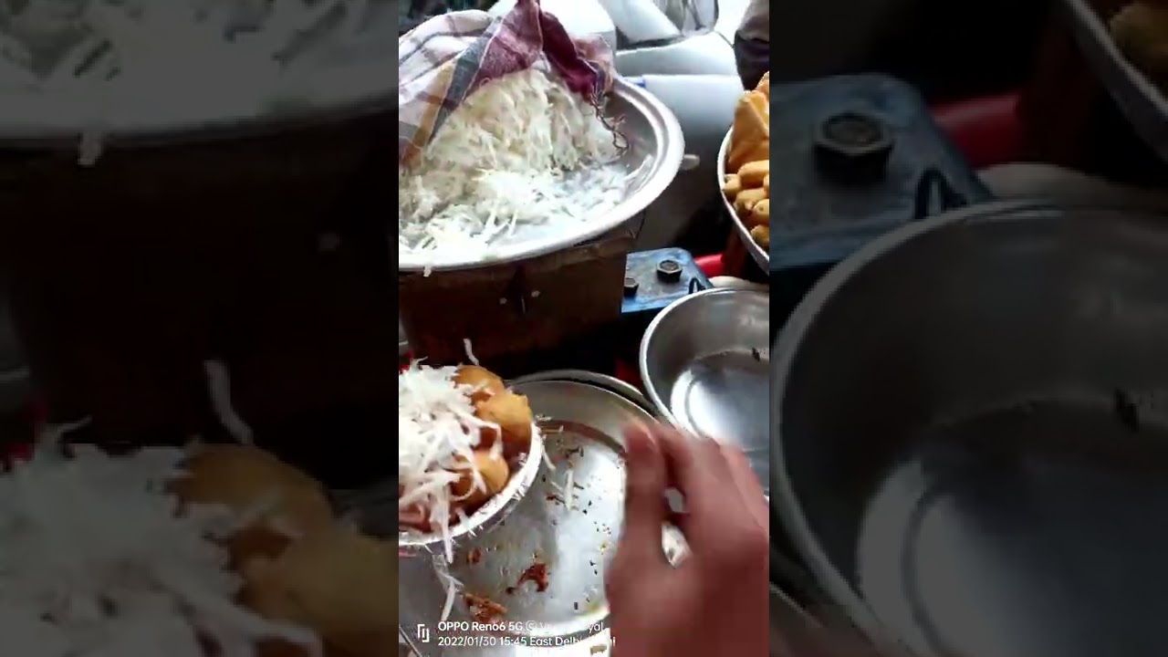 Best Ram Ladoo making | Delhi Famous Ram Ladoo | Moongdal pakodi #shorts #delhi #streetfood #foodie