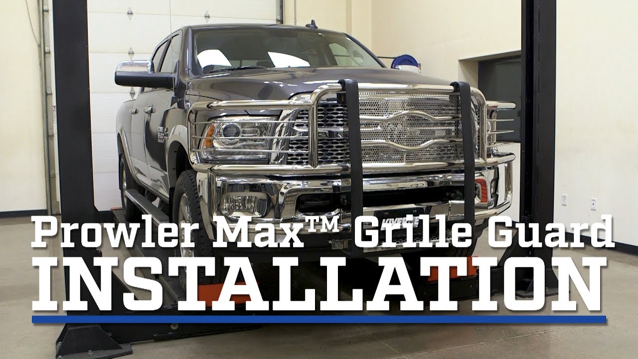 LUVERNE Install: Prowler Max&trade; grille guard on Ram 3500 - 311033-321332, 321033-321332