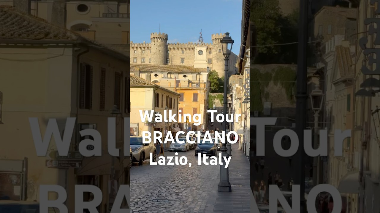 BRACCIANO , Lazio Italy Walking Tour #igorwolf #walkingtour