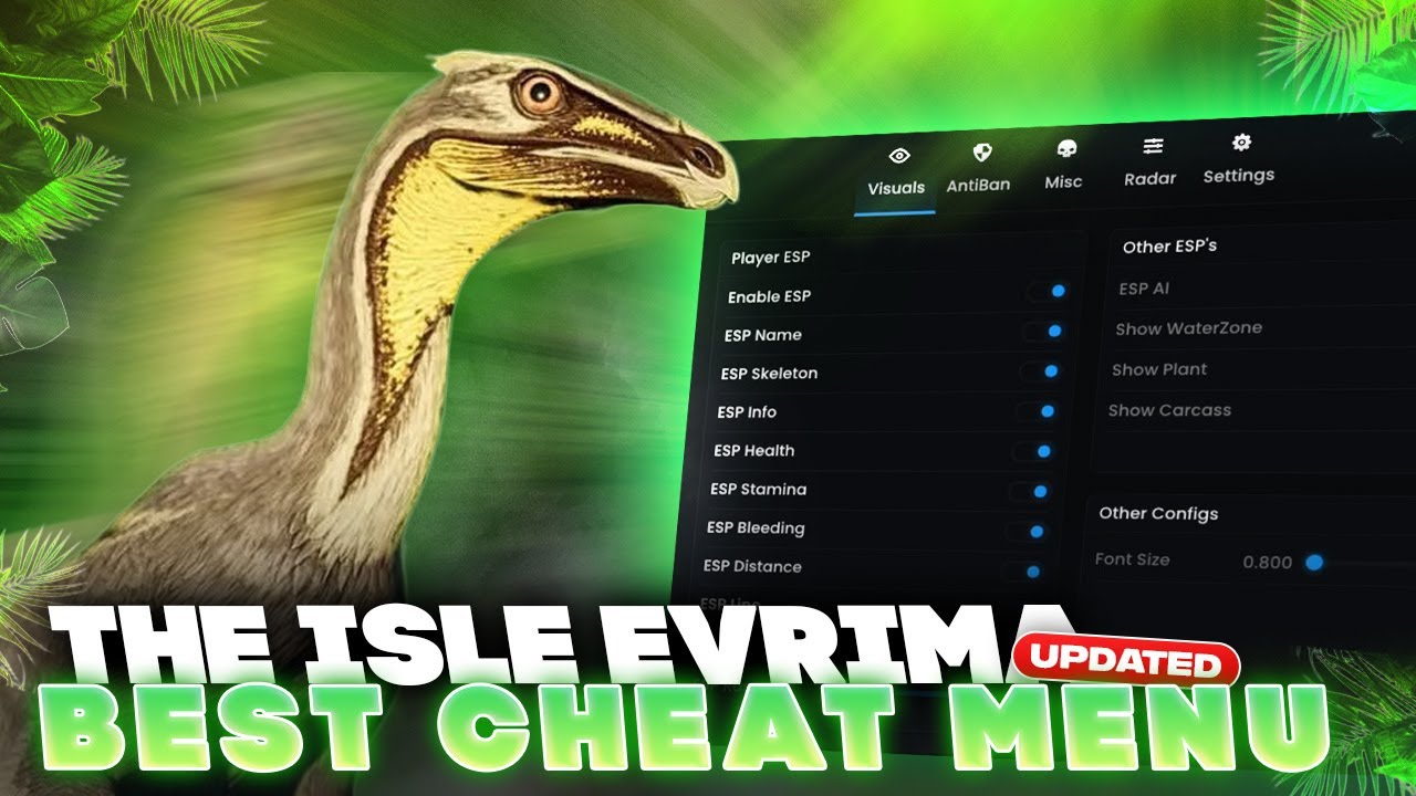 *NEW* The Isle Evrima - Best Cheats | ESP, TeleKill, SpeedHack & more | Free Download