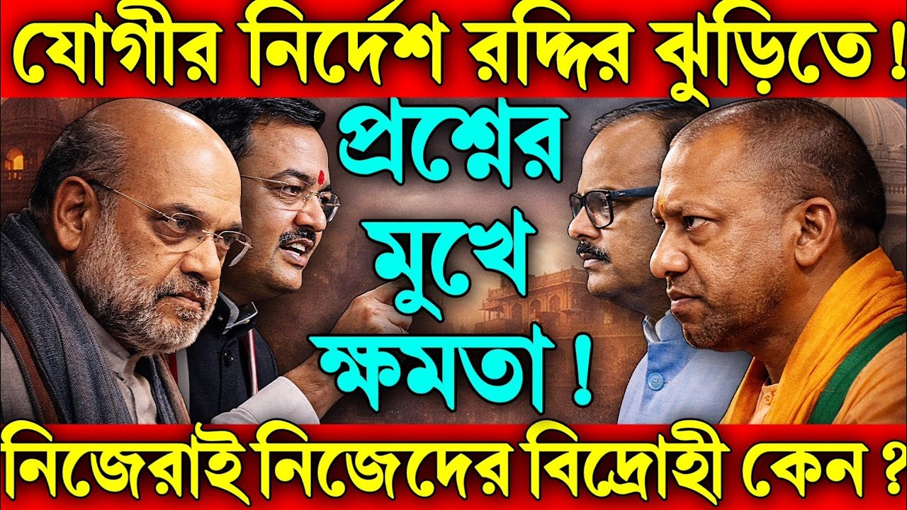 যোগীর নির্দেশ মানল না প্রশাসন? বিজেপির ভিতরে কী সংকেত? প্রশ্নের মুখে ক্ষমতা!